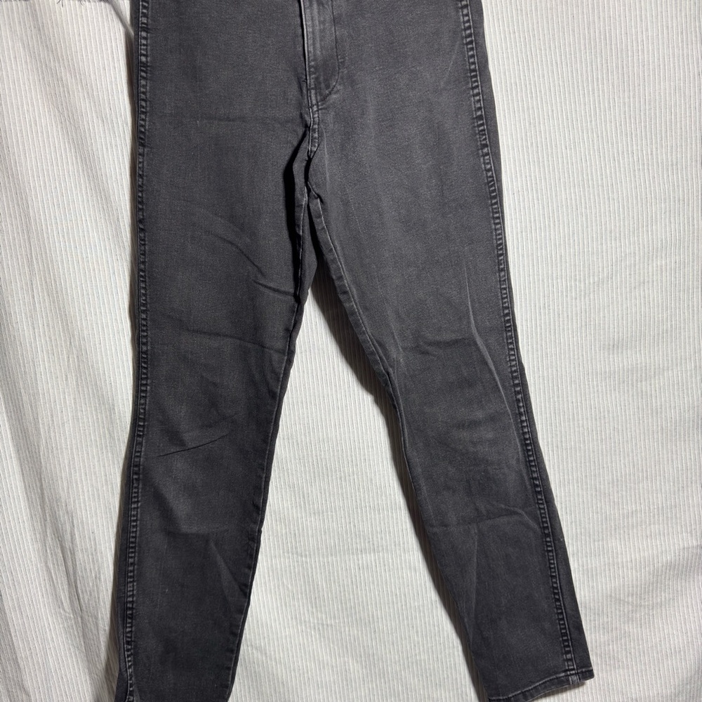 Denim High-Waist Skinny Jeans